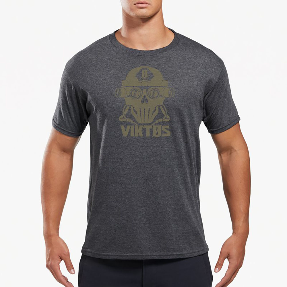 VIKTOS | Four Eyes Tee | Charcoal 